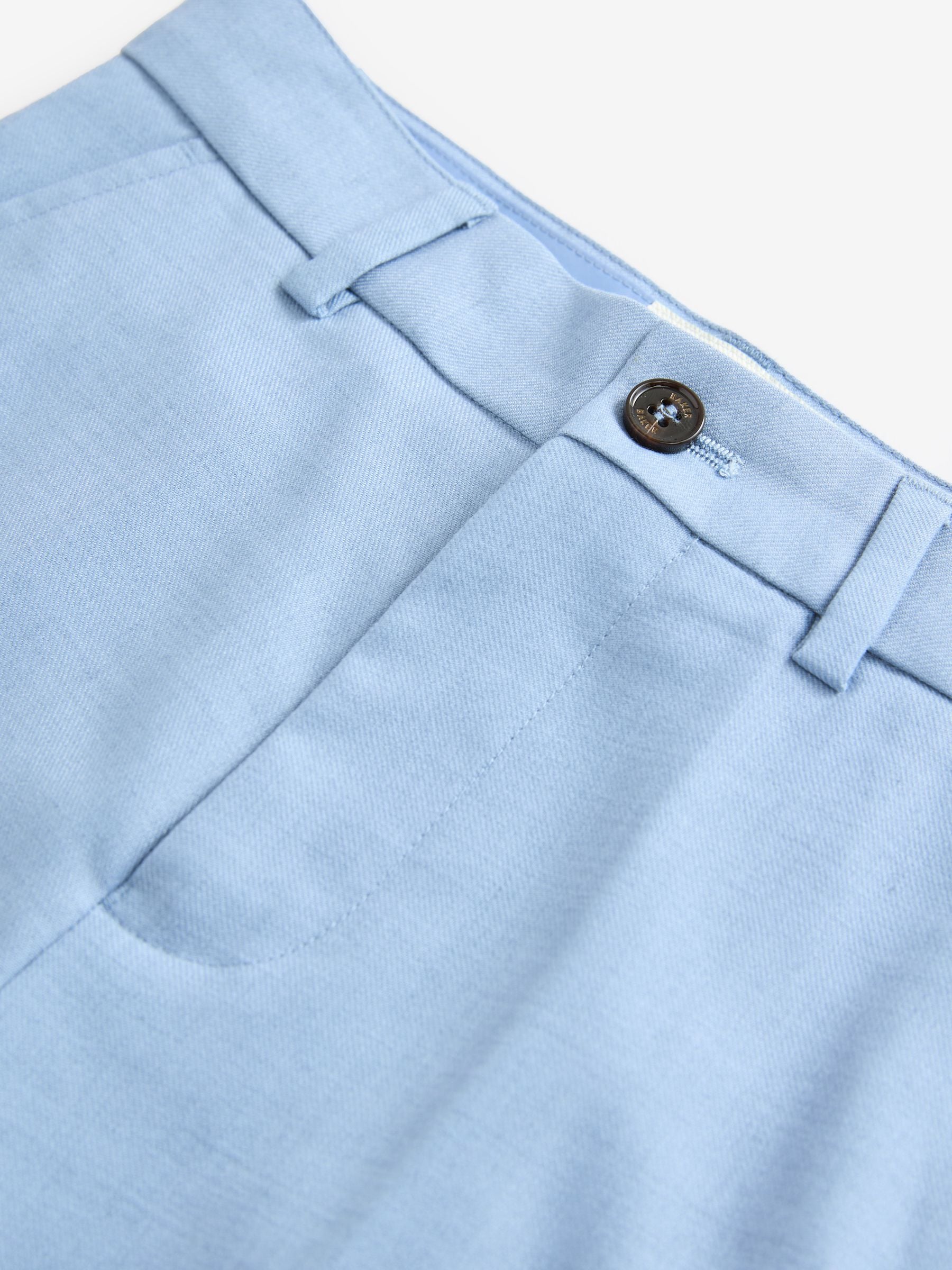 Normaal blauw - Baker By Ted Baker kostuumbroek