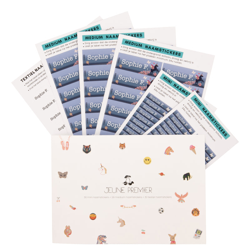Gepersonaliseerde Labels - Unicorn Universe