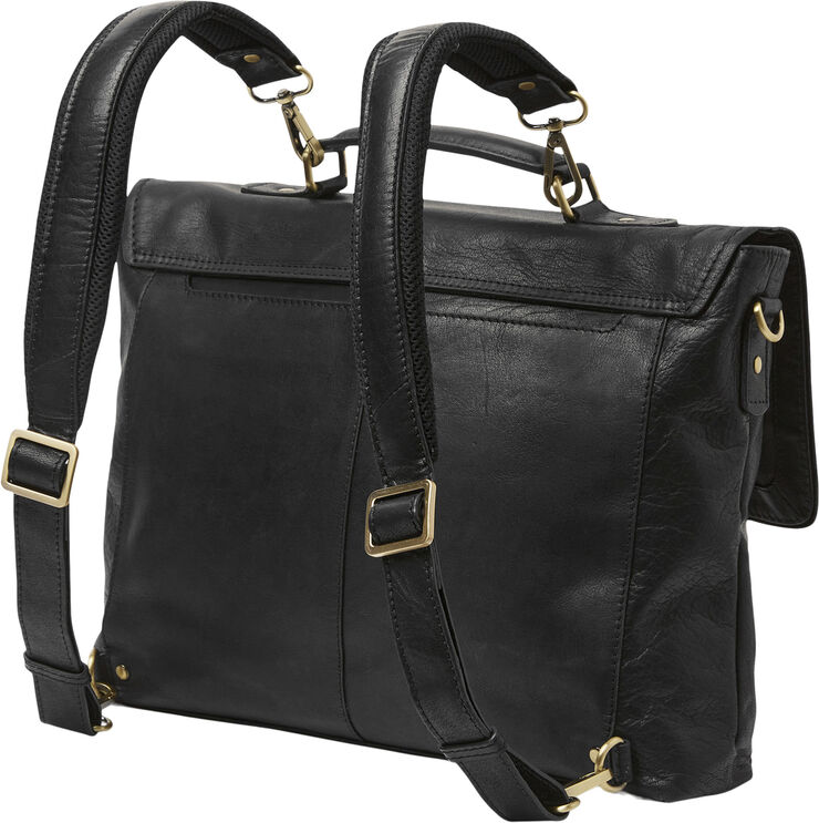 Saddler Pedro Brushed brass Black