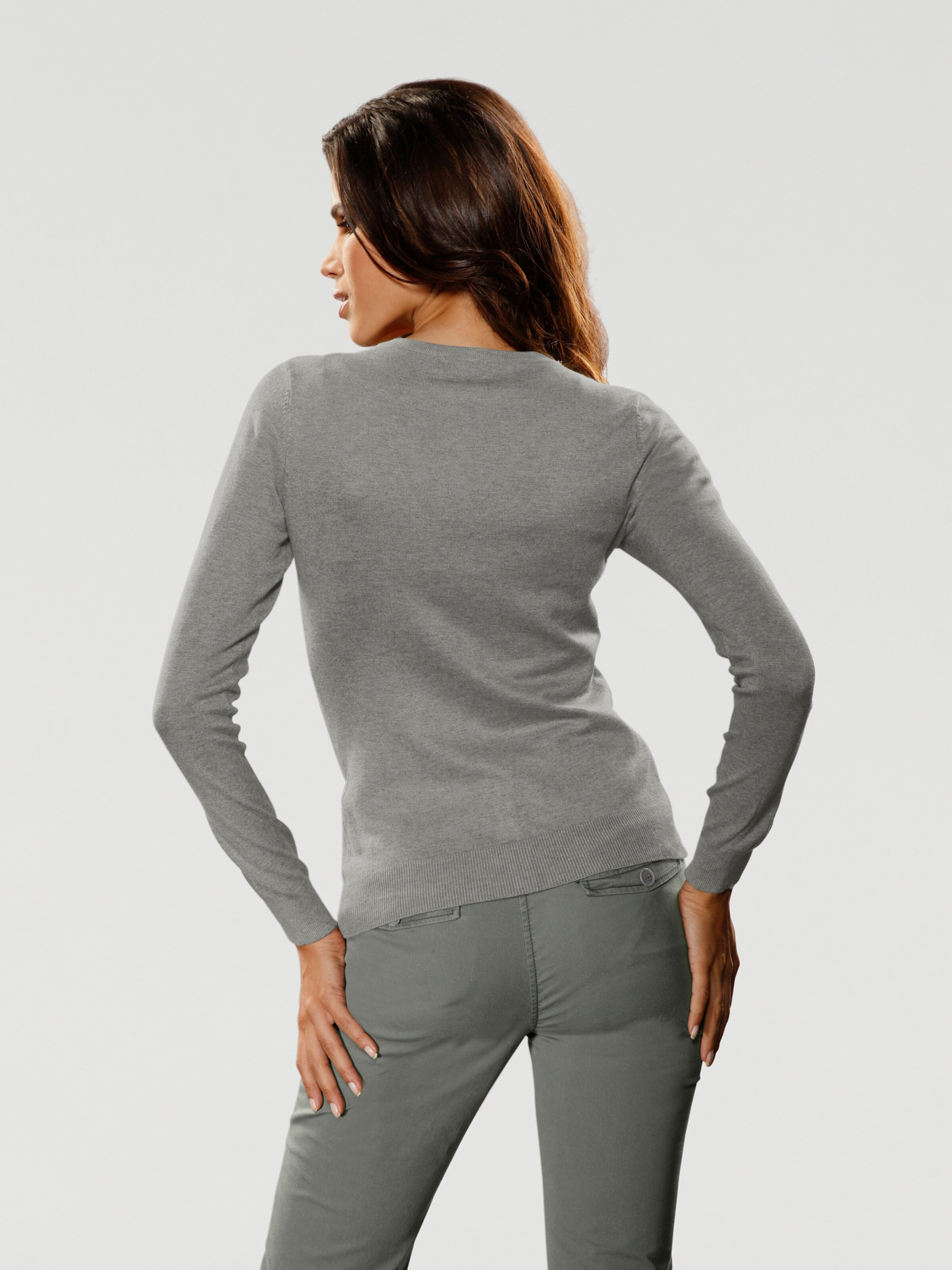 Feinstrickjacke