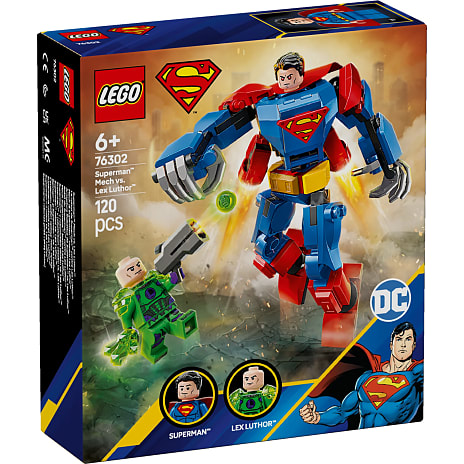 LEGO DC Superman-mech mod Lex Luthor 76302