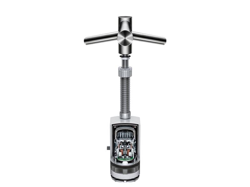 Dyson Händetrockner Airblade Wash   Dry WD04 mit niedriger Wasserhahn mit integriertem Trockner für die Hände