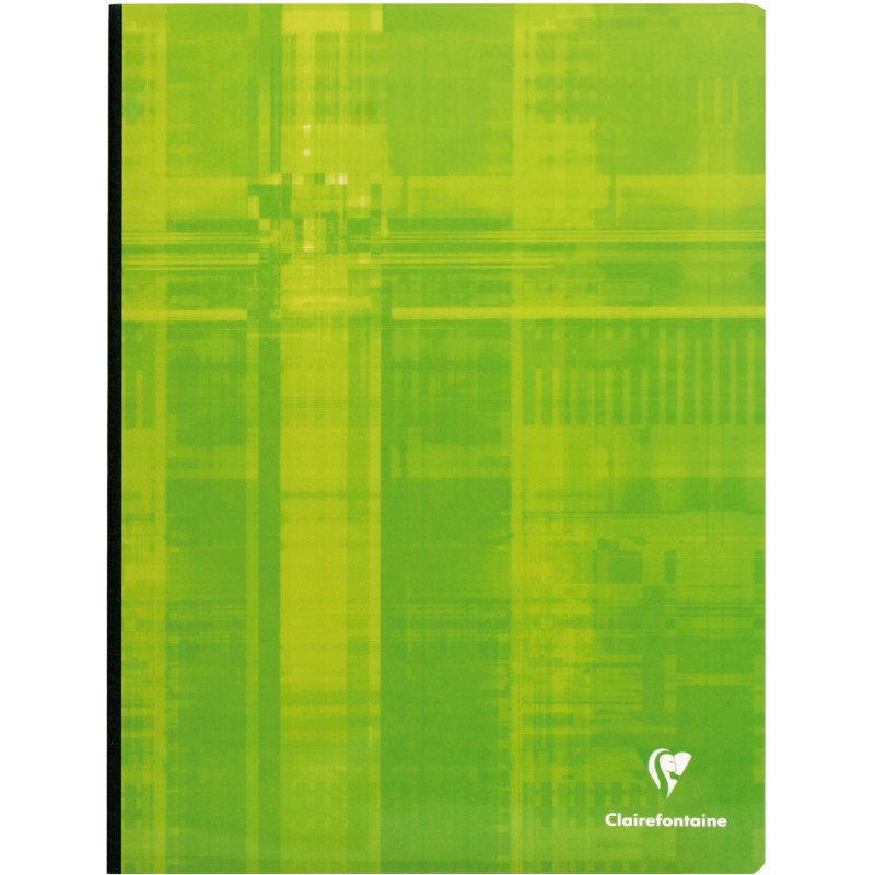 Cahier broché Clairefontaine Metric A4+ 24 x 32 cm petits carreaux 192 pages