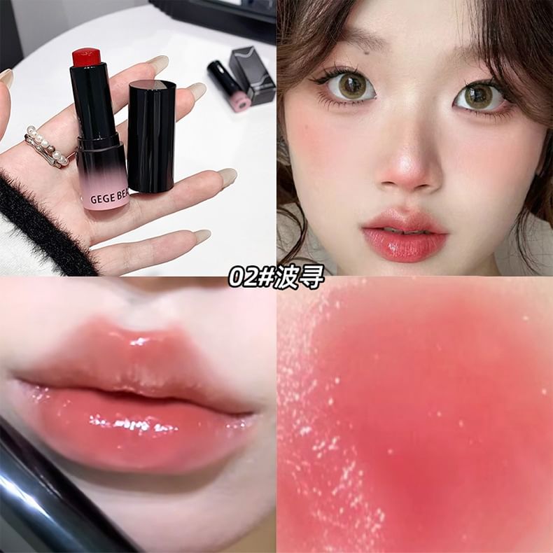 Gege Bear - 2 in 1 hydraterende glanzende lip tint - 3 kleuren