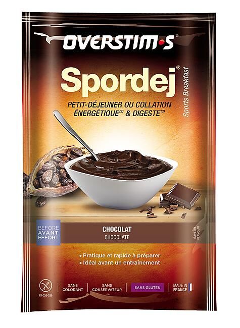 OVERSTIM.S - BOISSON SPORDEJ BIO CHOCOLAT 70 G
