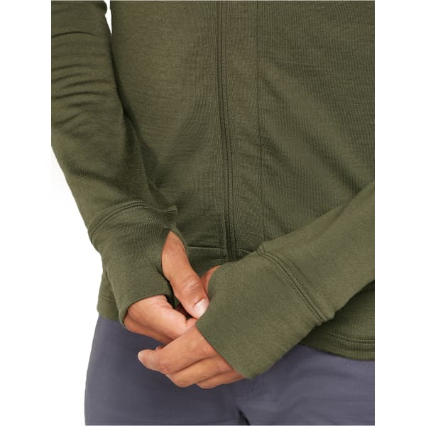 Veste polaire randonnée ICEBREAKER M 260 QUANTUM IV LS ZIP H LODEN