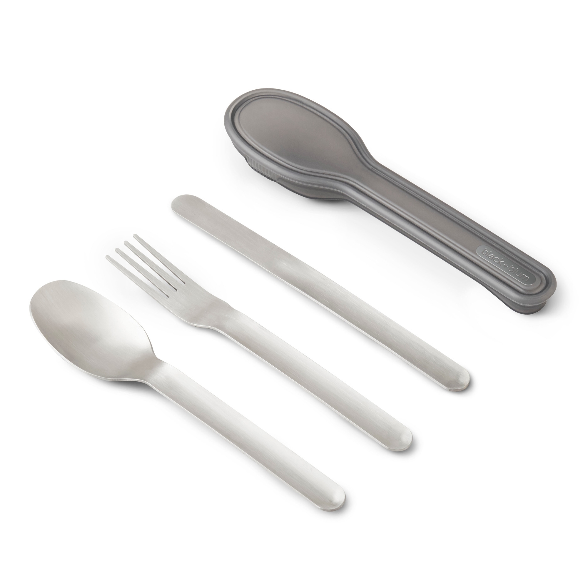 Black and Blum Besteck Set Edelstahl 3-teilig 20 cm silber
