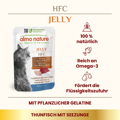 Almo Nature HFC Jelly Thunfisch und Seezunge