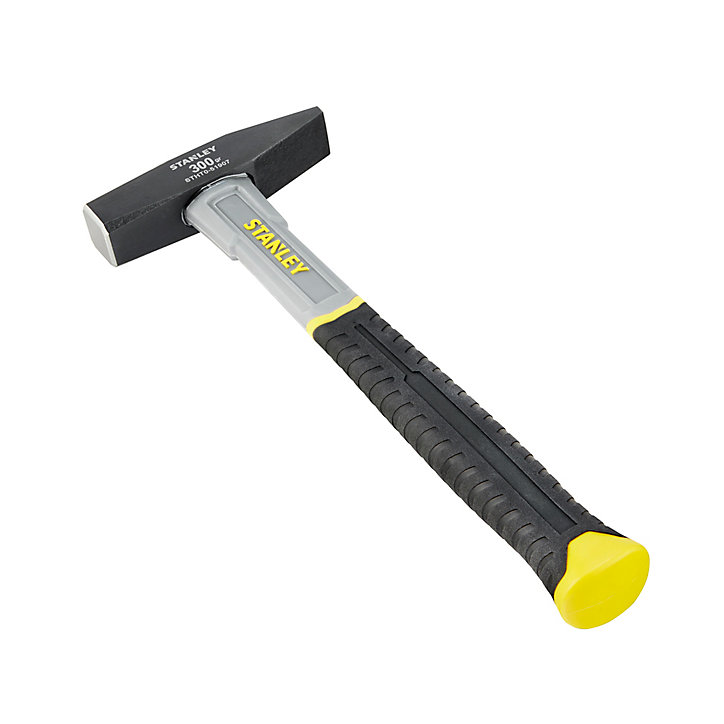 Marteau de serrurier avec manche en fibre de verre Stanley 300g