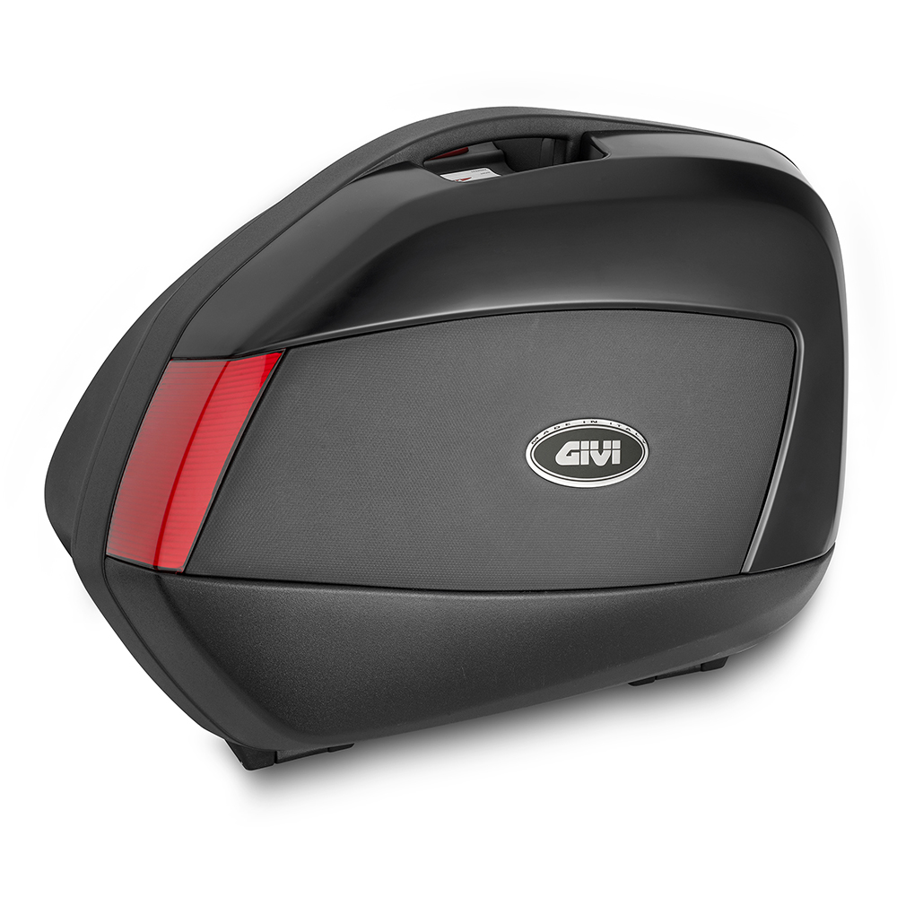 Givi - Paire de valises latérales V35 Noir / Rouge