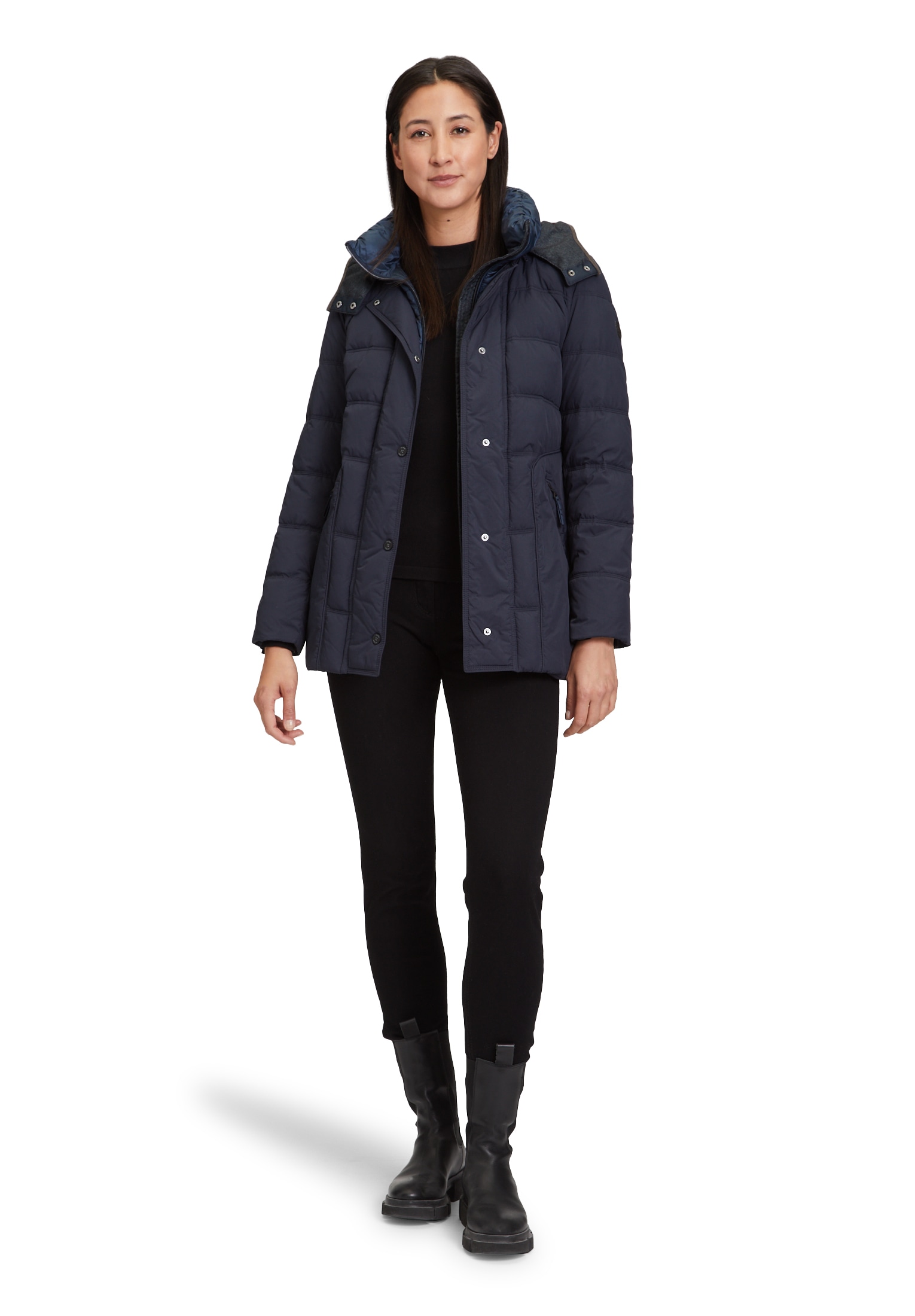 Gil Bret Winterjacke mit Kapuze gesteppt mit Kapuze