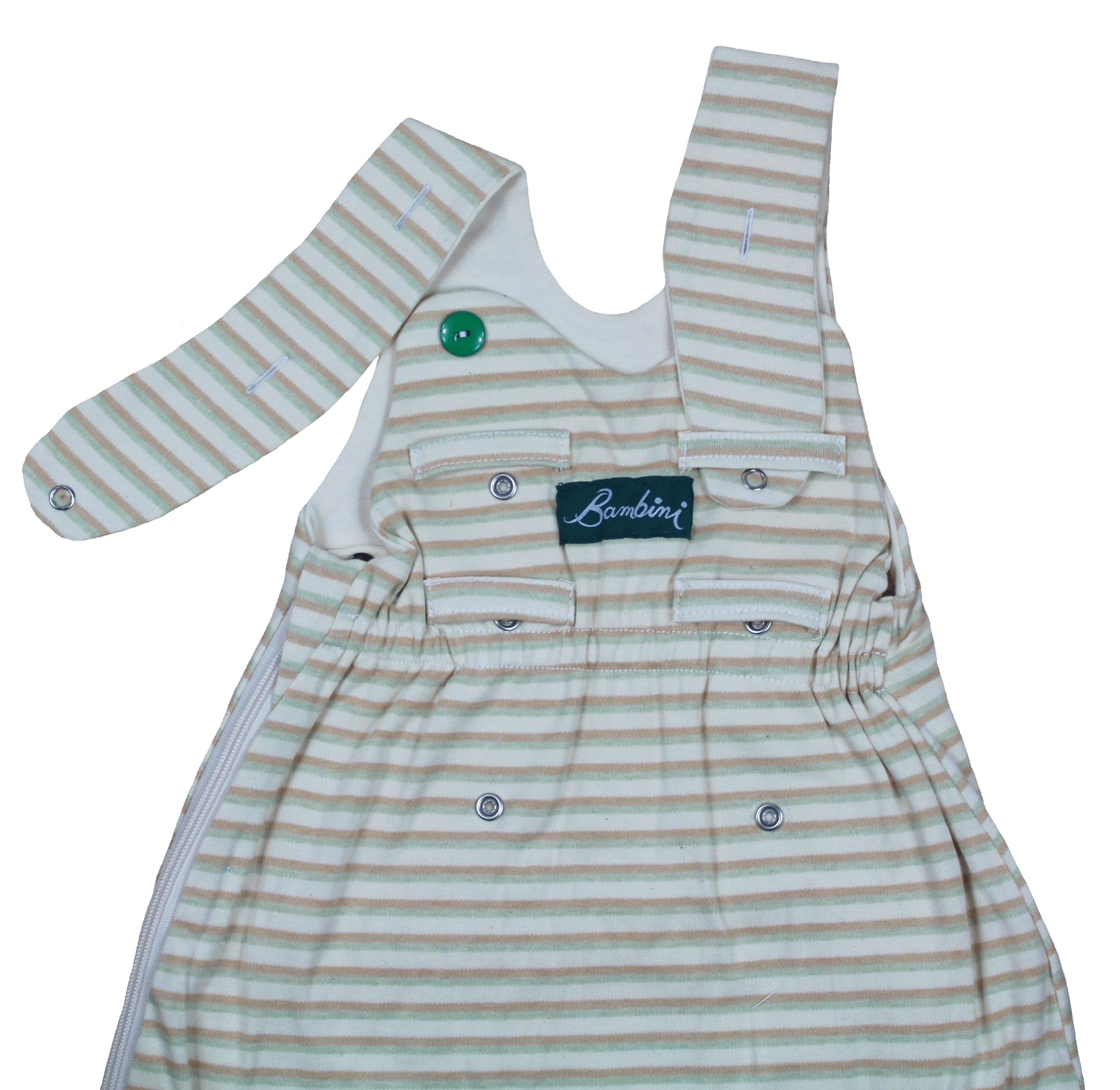 Lotties Bambini Schlafsack Interlock Ringel aus Baumwolle