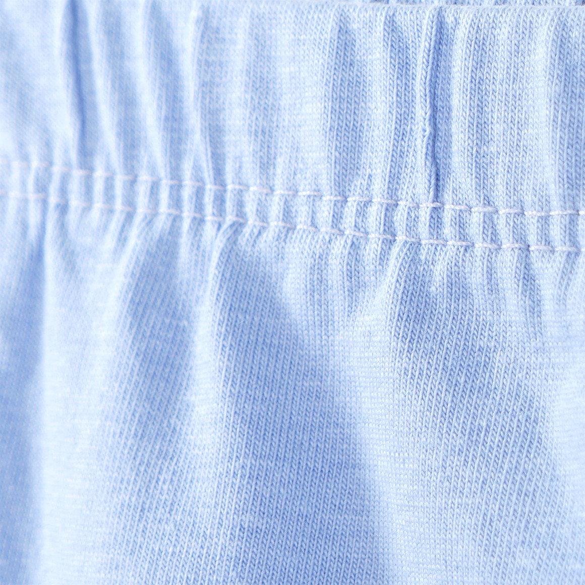 Famy 2 Mädchen Capri-Leggings im Basic-Look hellblau / dunkelblau