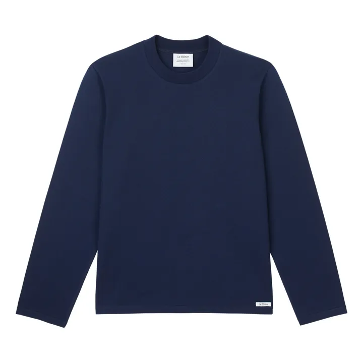Le Minor T-shirt Manches Longues Vic | Bleu marine