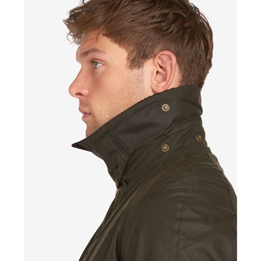 Barbour Ashby Wax Jakke, Olive, XL