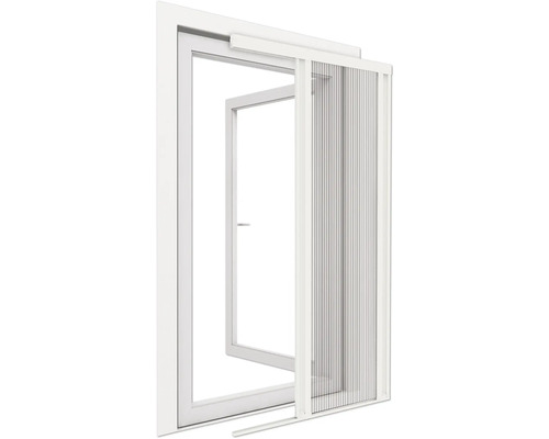 Insectenhor aluminium plissédeur home protect wit 120x240 cm