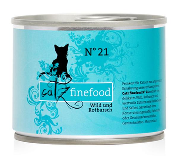 catz finefood Nassfutter für Katzen, 6 x 200