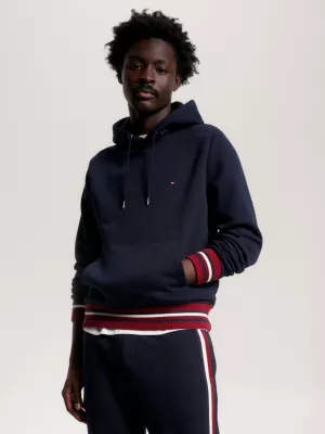 Moletom com capuz e cordão Global Stripe