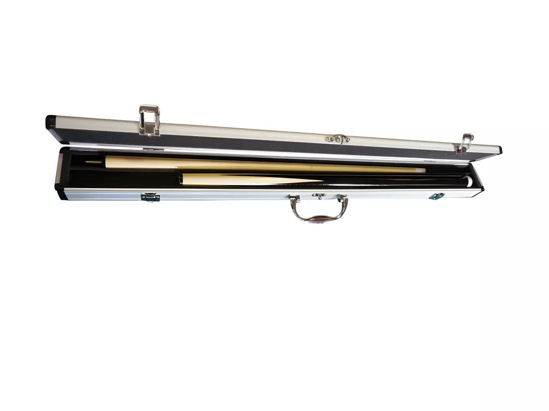 Boitier rigide Noir et Argent pour Queue de Billard