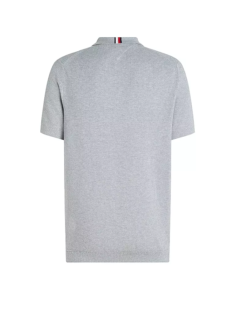 TOMMY HILFIGER Poloshirt hellgrau