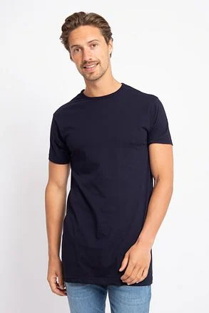 Alan Red Derby Extra Lang T-Shirt Navy (2-Pack) 5672/2P/06 Derby Long T-shirt Navy kopen