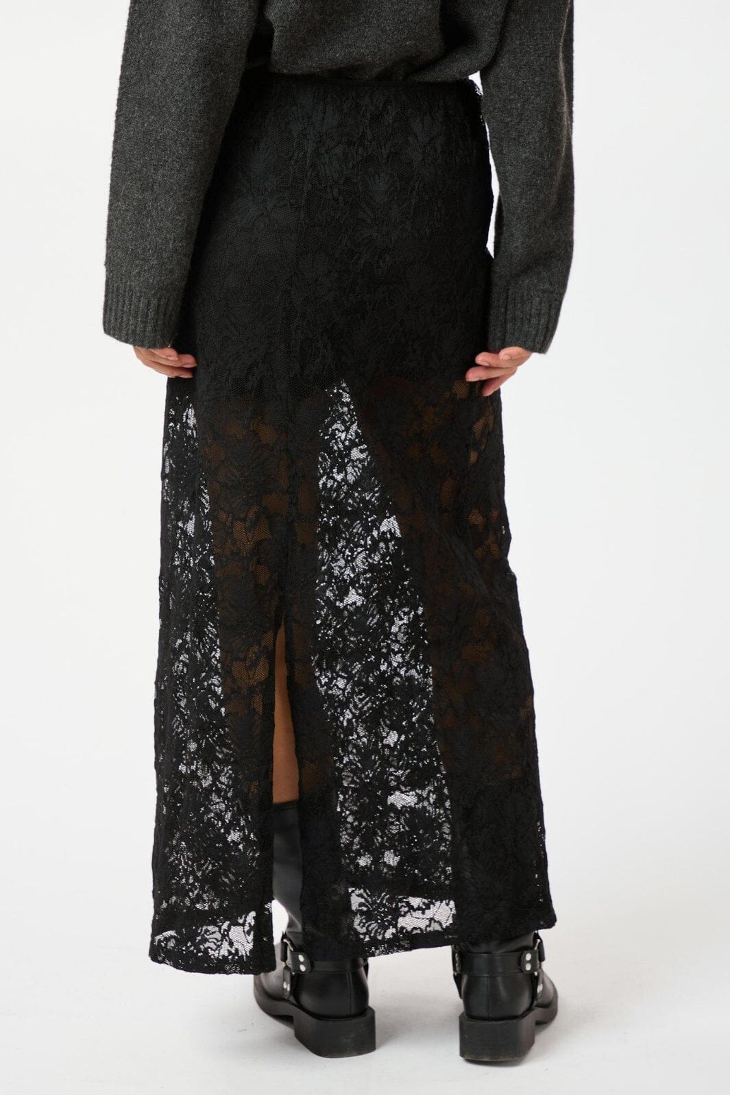 Neo Noir Emmie Lace Skirt 163608