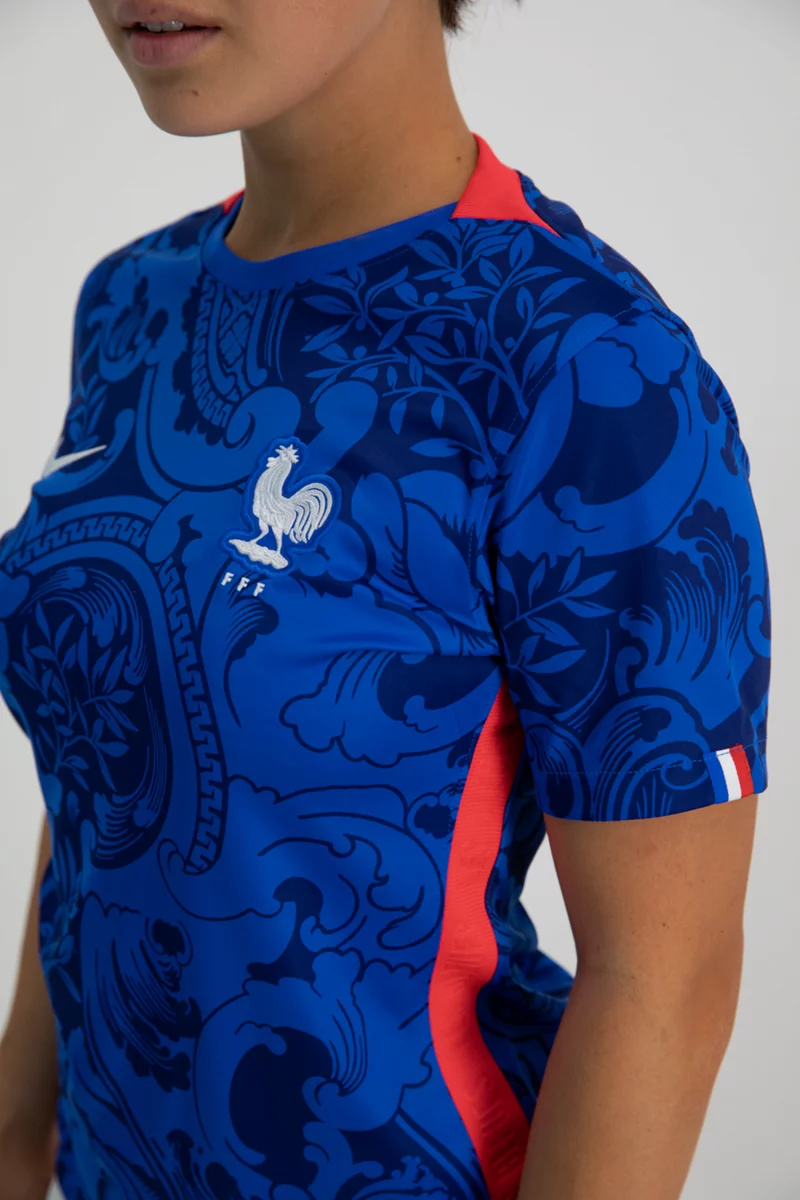 Nike Frankreich Home Replica Damen Fussballtrikot Women EM 2022