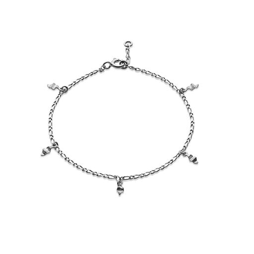 Maanesten Una Armbånd, Sølv, 17 cm