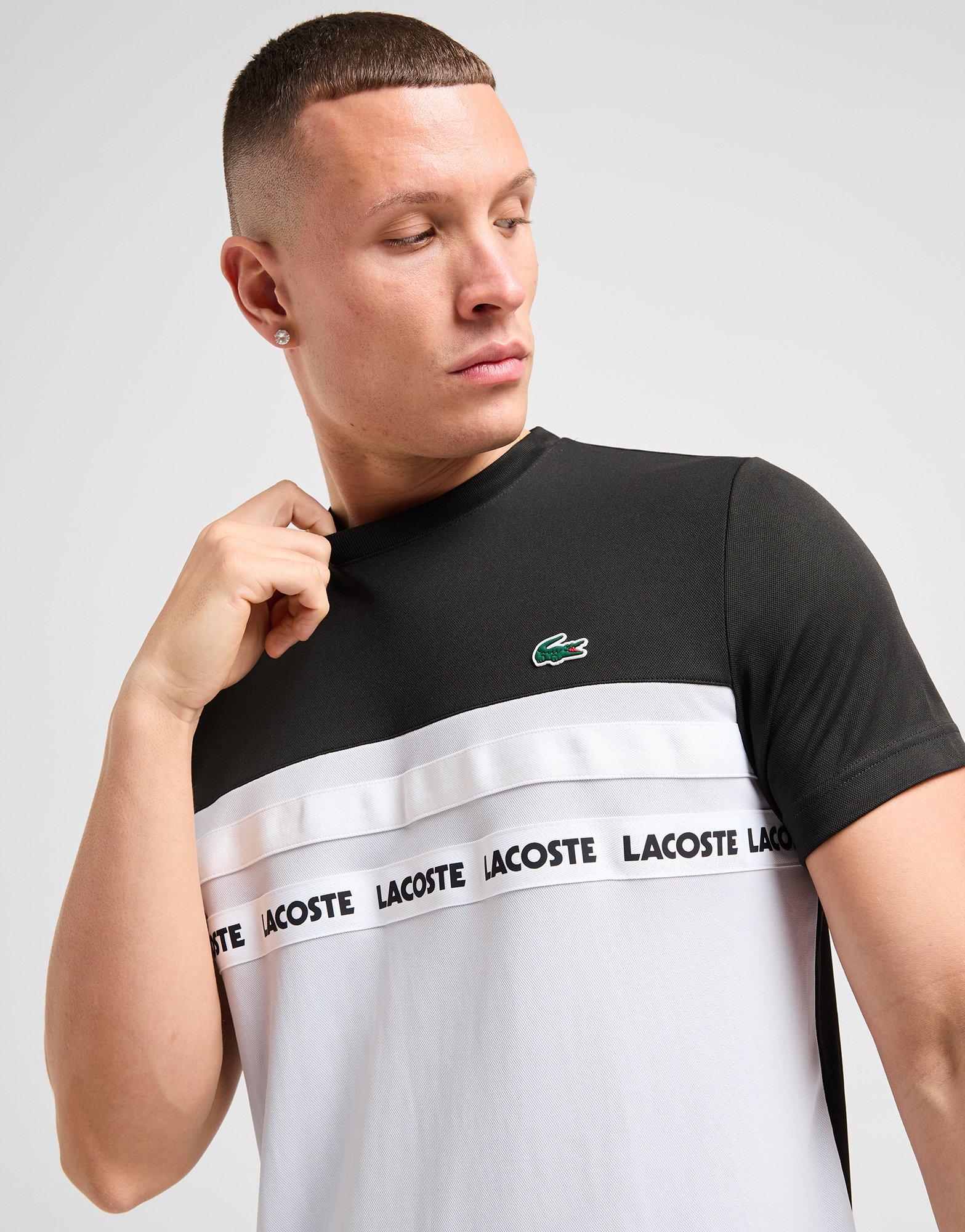 Lacoste T-shirt Colour Block Tape Homme
