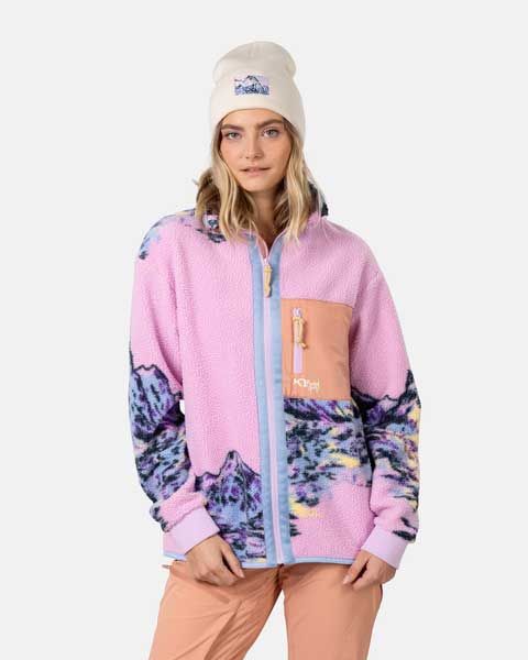 Rachel Pile Jacket Women løbejakke