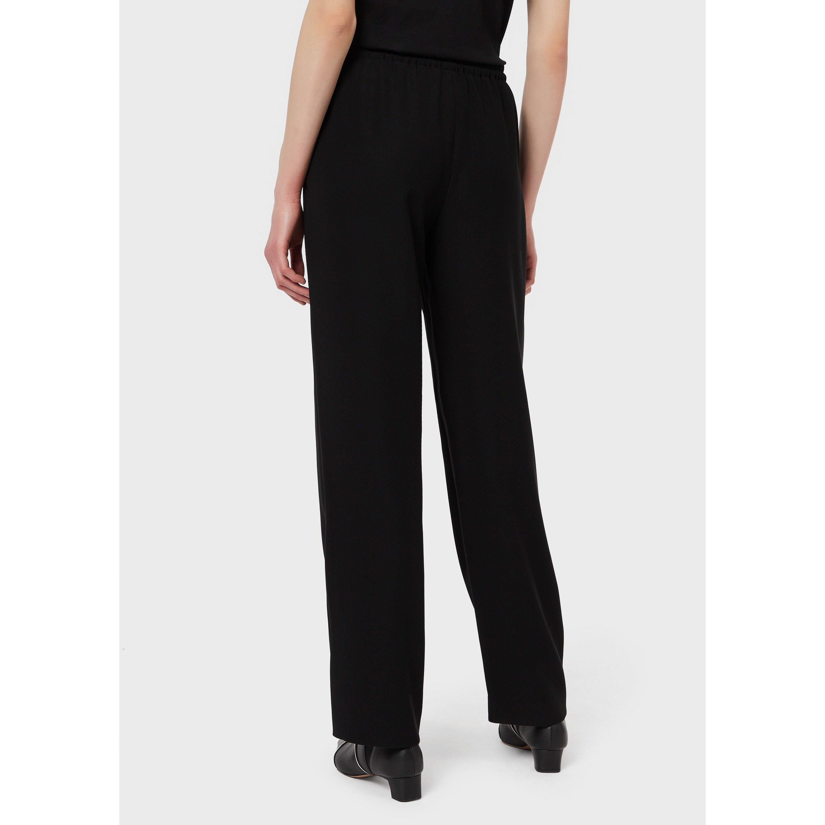 Emporio Armani Wide Leg Trousers