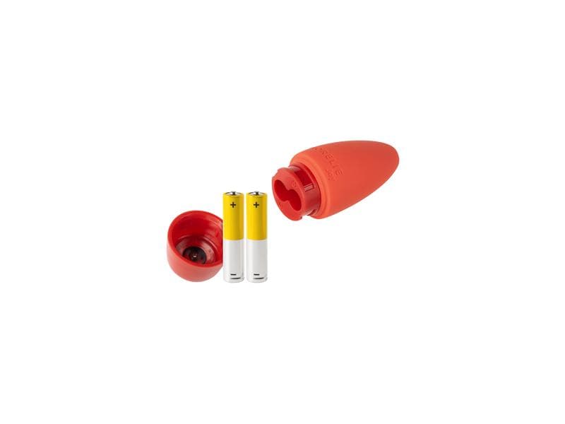 Amorelie Vibro Ei «Whirl» Kirsche Hochwertiges und kompaktes Sextoy
