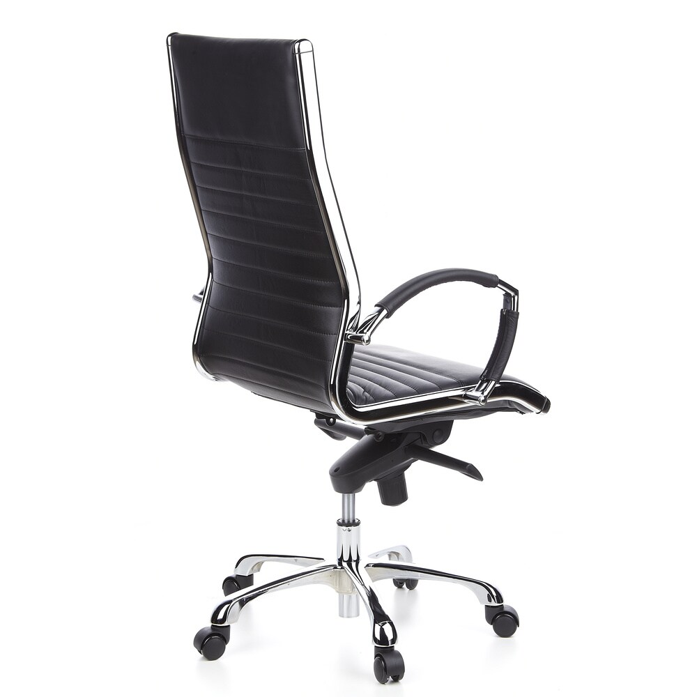 Profi Chefsessel PARMA 20 Leder mit Armlehnen hjh OFFICE