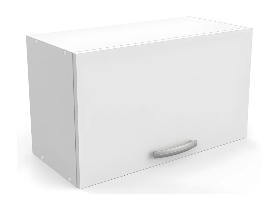 Meuble dessus de hotte 60 cm Blanc Mat - MARTA - L 60 x l 28 x H 35 cm