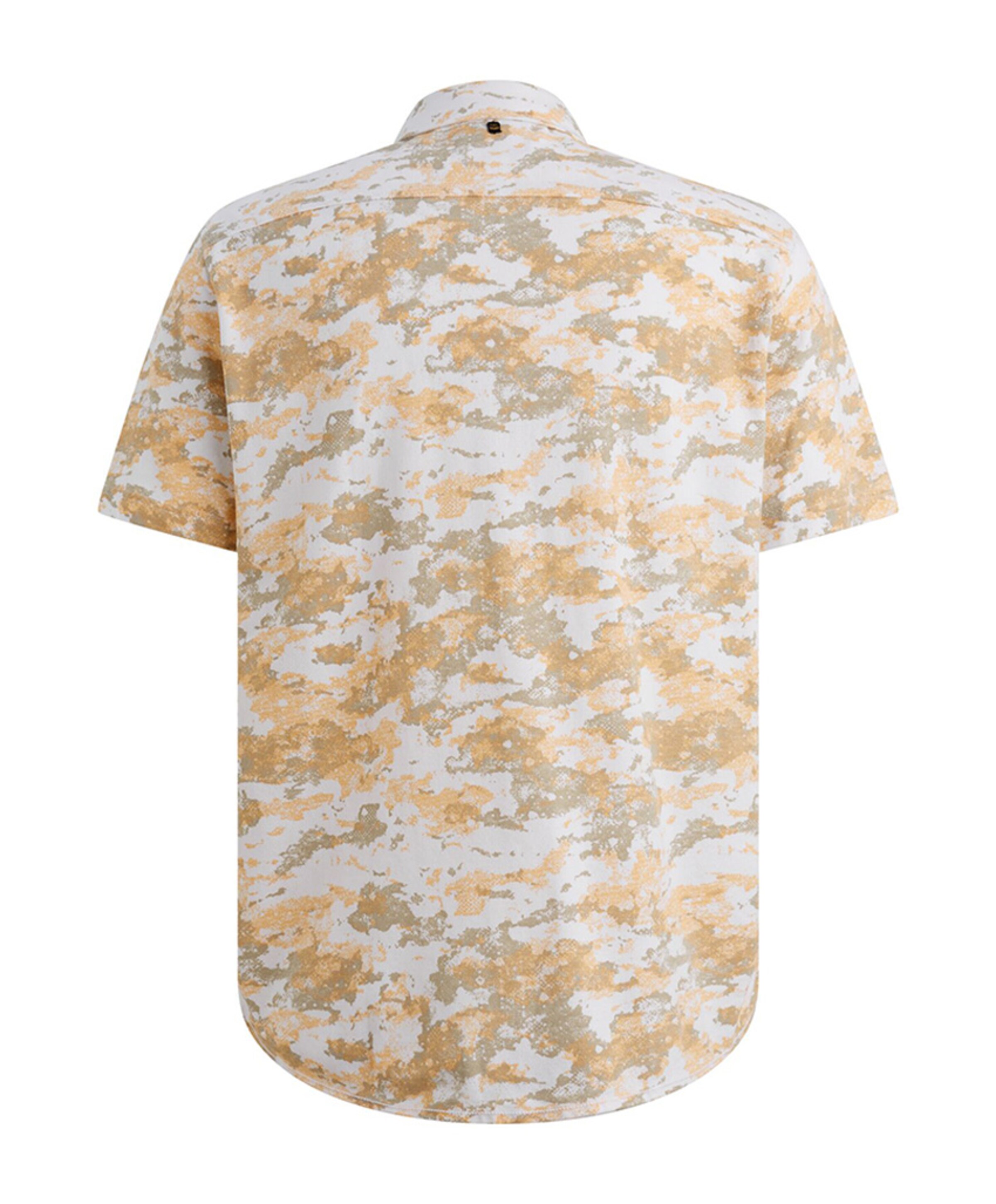 PME Legend Heren overhemd korte mouw oranje