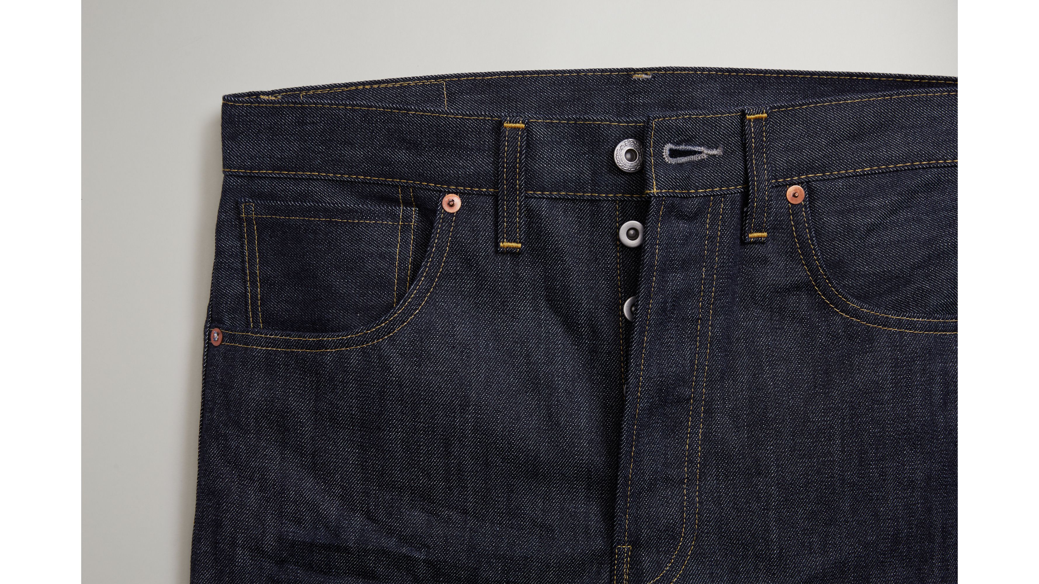 Jean 501® 1944 Levi's® Vintage Clothing - Dark Indigo Organic 1944 - Bleu