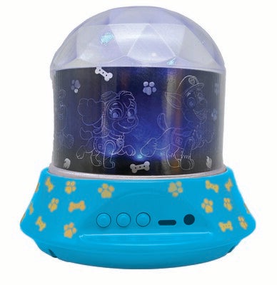 Paw patrol Nattlampe Projektor med Høyttaler