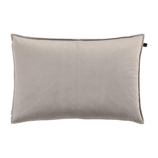 Overseas Middlestitch Kussen – 40 x 60 cm - Velours – Beige