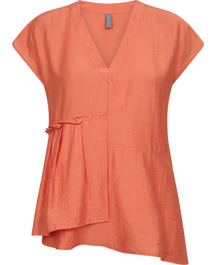 Culture CUamino Blouse Tangerine