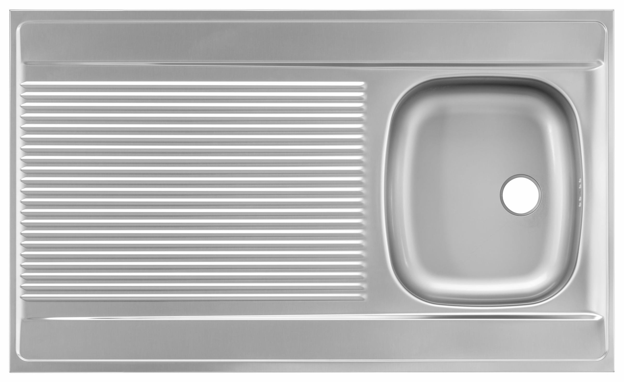 KOCHSTATION Spülenschrank »KS-Elster« Breite 100 cm