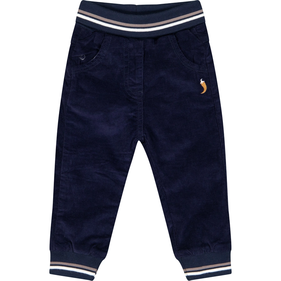 SALT AND PEPPER Cordhose navy