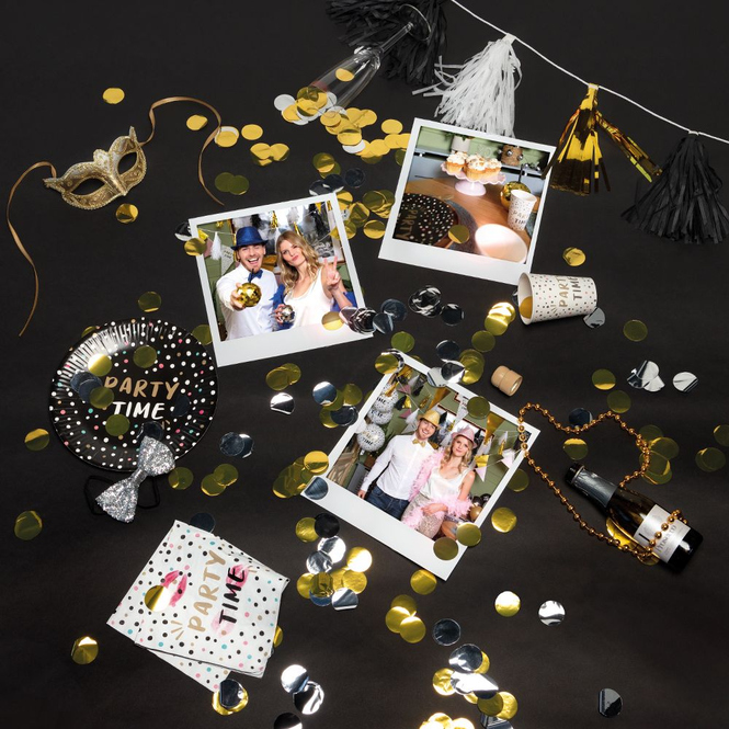 8 Partybecher - Party Time -  ca. 210 ml