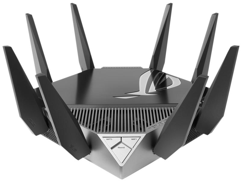 ASUS Tri-Band WiFi Router ROG Rapture GT-AXE11000 GT-AXE11000 Tri-Band WiFi 6E (802.11ax) Gaming-Router