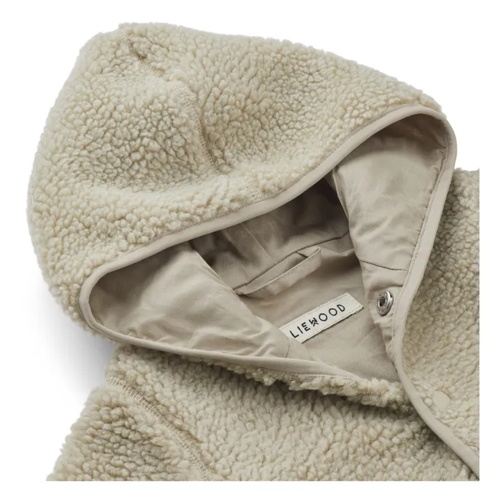 Liewood Veste Matières Recyclées Façon Fourrure Inge | Beige