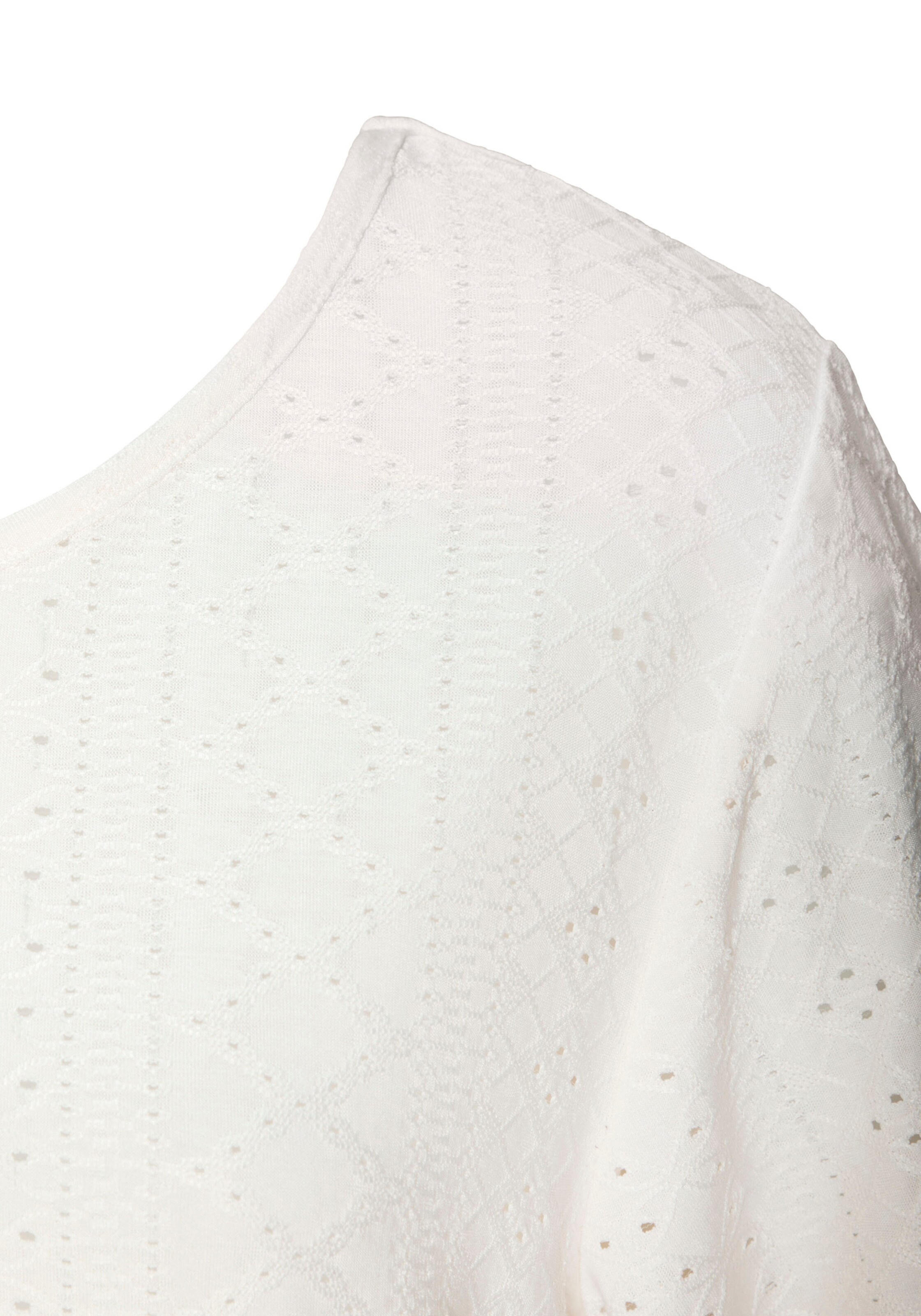 Vivance Kurzarmshirt in creme