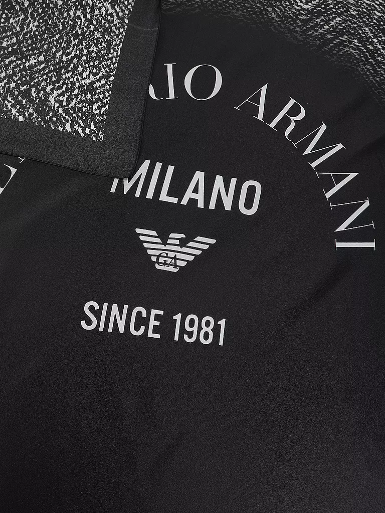 EMPORIO ARMANI Seidentuch grau