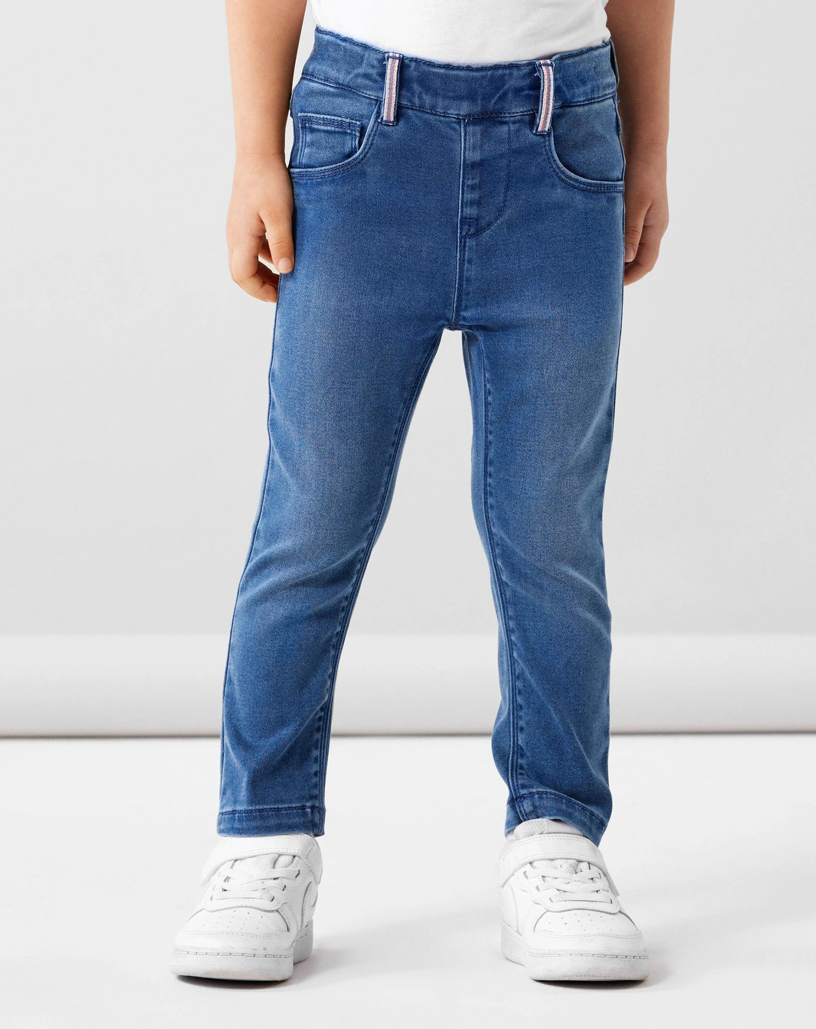 Jeggings NMFSALLI SLIM 1380-TO in medium blue