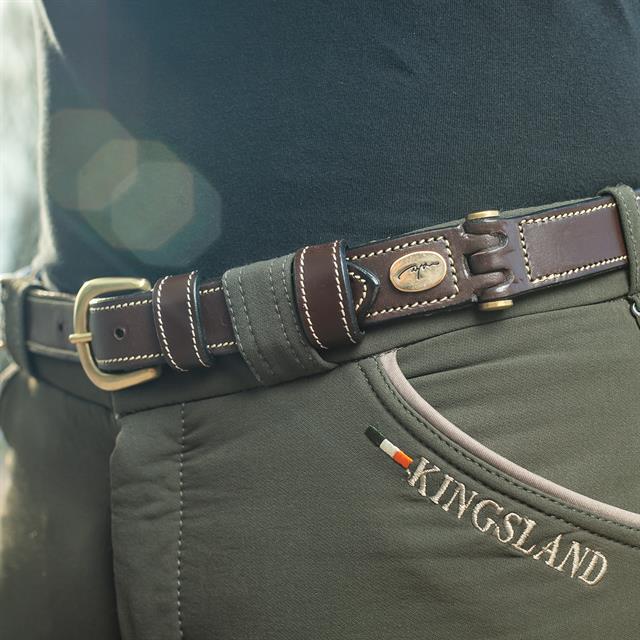 Riem Dy'on Flat Leather Bruin