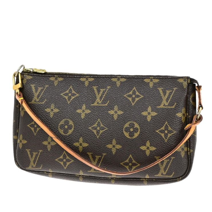 Louis Vuitton Vintage Louis Vuitton Pochette Accessoires Brown