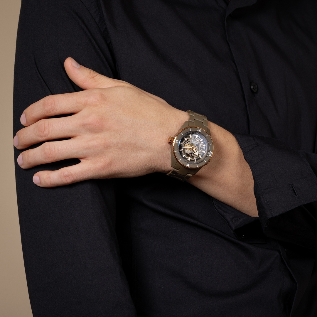 Rado Captain Cook XL High-Tech Ceramic Skeleton